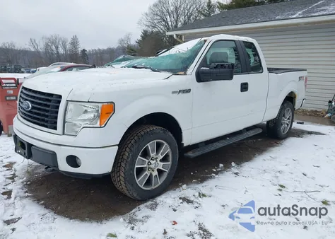 2014 Ford F-150 Stx from USA, damaged, VIN 1FTFX1EF3EFC65671
